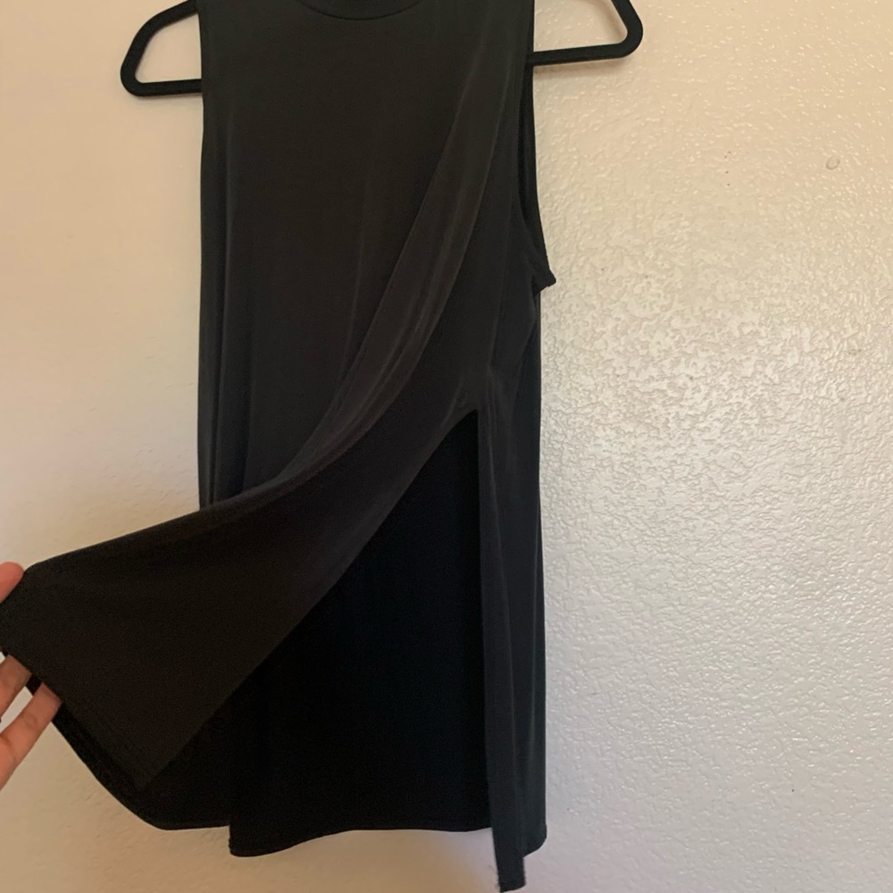 High neck top